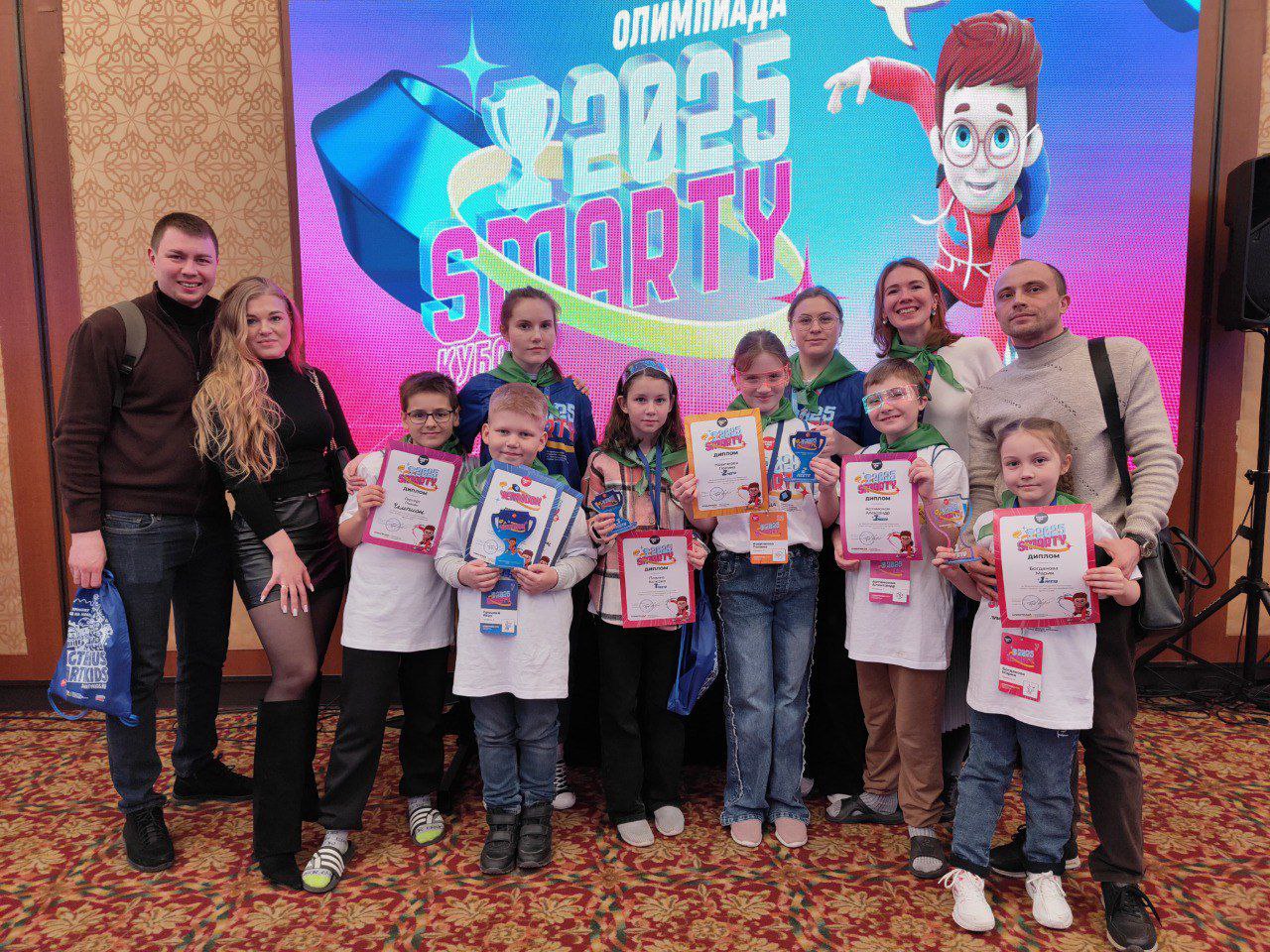 ​Юные томичи из томского центра SmartyKids покорили Всероссийскую олимпиаду по ментальной арифметике 